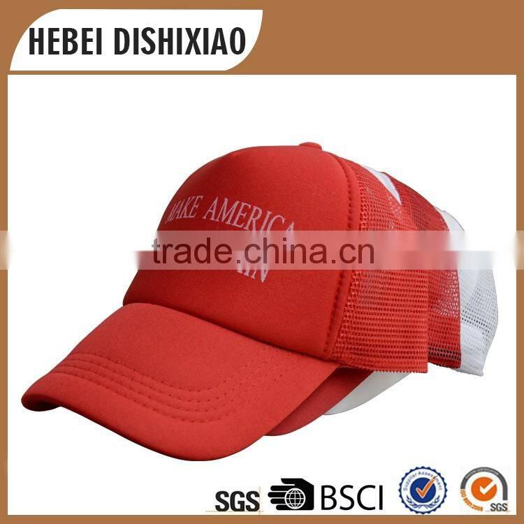 sports mesh baseball caps Printed mesh caps 5 panel mesh cap