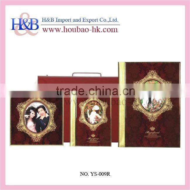 H&B top sale crystal cover wedding photo album book