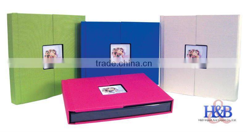 Nice leather photo albums and wedding albums