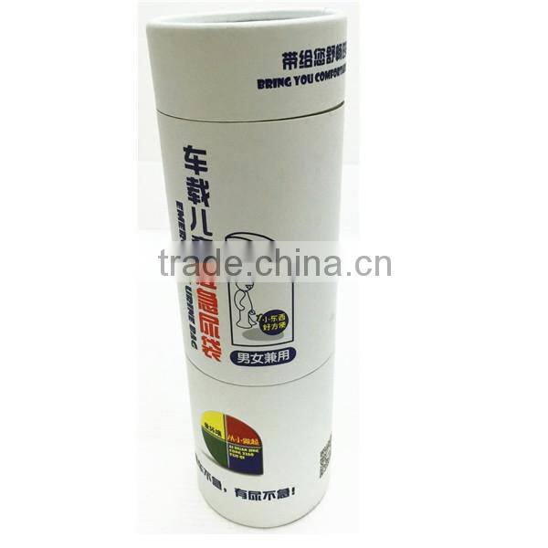 Custom printed underwear box round paper box for underwear package