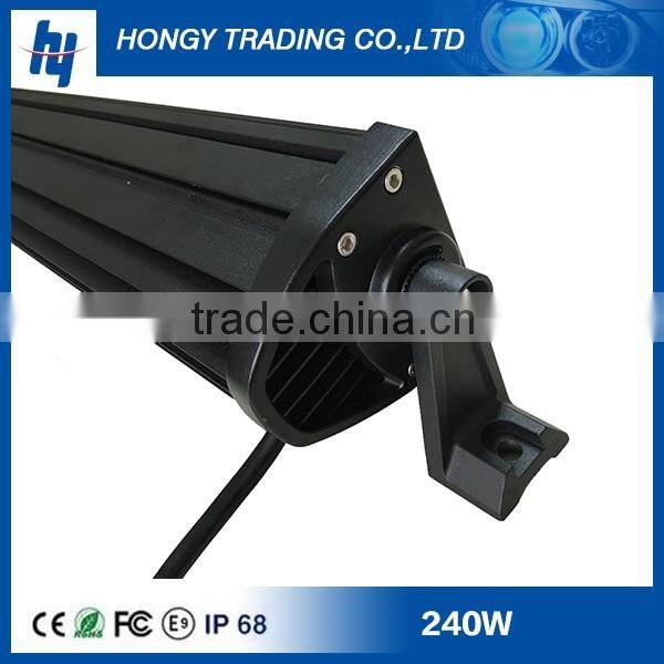 wholesale 42inch 240w led light bar, high lumen flood 240Watt led offroad light bar, high quality 40" 240W led light bar