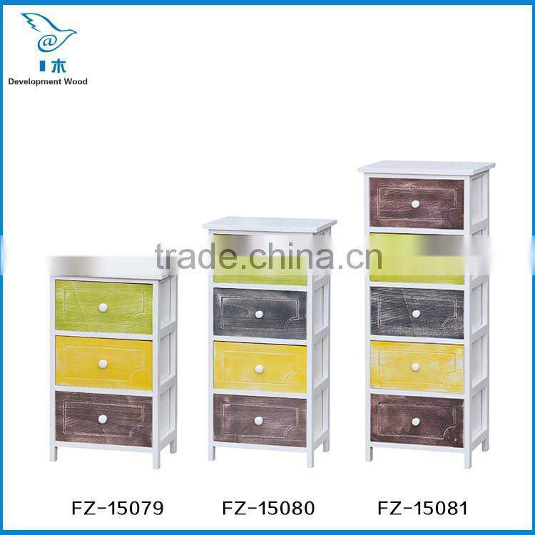 Solid Wood Drawing Storage Cabinet Stair Furniture Cabinets