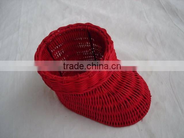 Lovely boot shape colored unique pencil holder