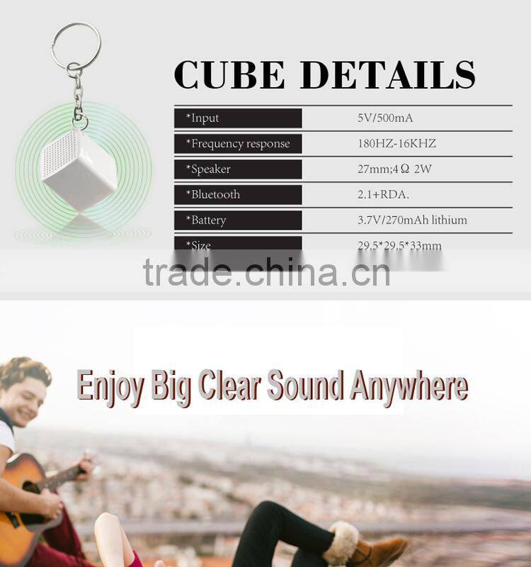 New portable high quality wireless speaker, amazing mini bluetooth speaker with logo