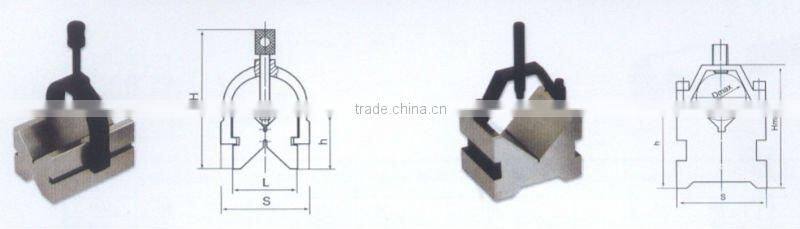 TYPE A/B V-BLOCK & CLAMP SET
