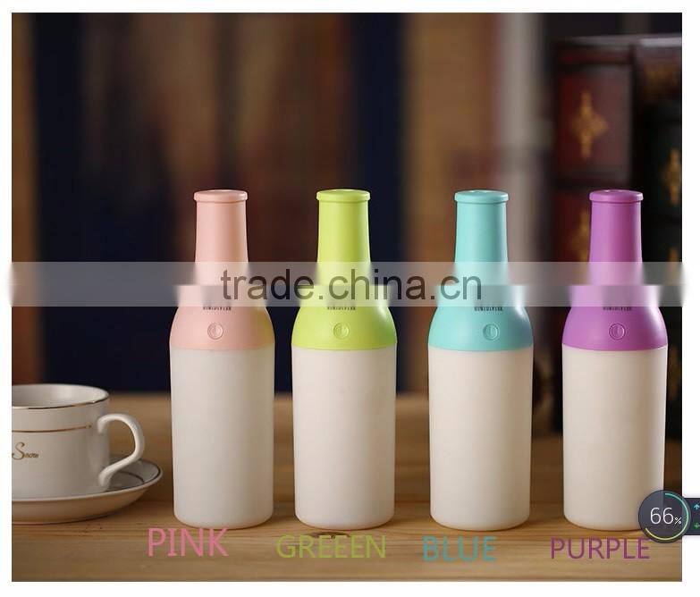 bottle usb humidifier/air cleaner/ air purifier for home office