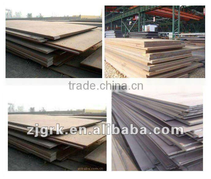 Q235 series hardfacing wear plate for chute/mining use/HRC57-62/Runkun