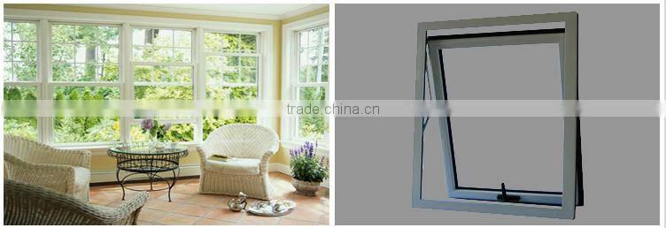 decorative aluminum screen fixed glass window curtain wall