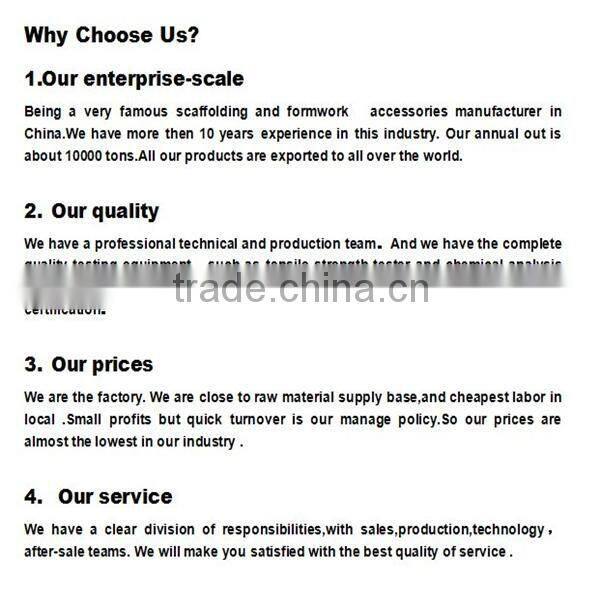 Scaffolding Ringlock System Casting Steel Ledger End