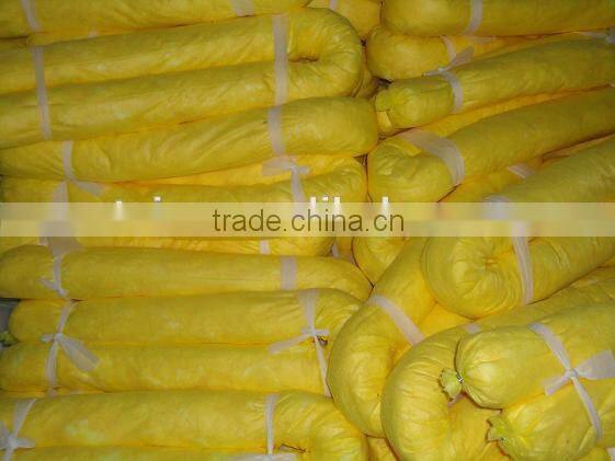 high quality hazchem absorbent sock 7.6cm*120cm made of polypropylene absorbent material