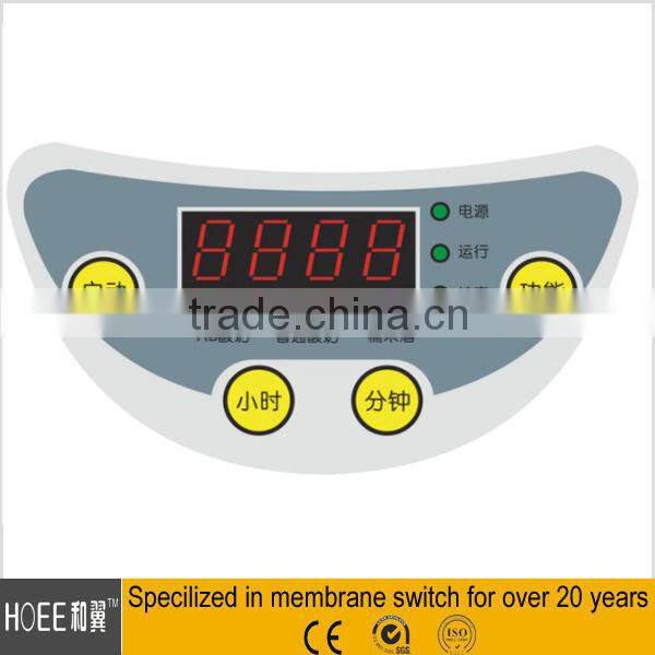 led window graphic overlay