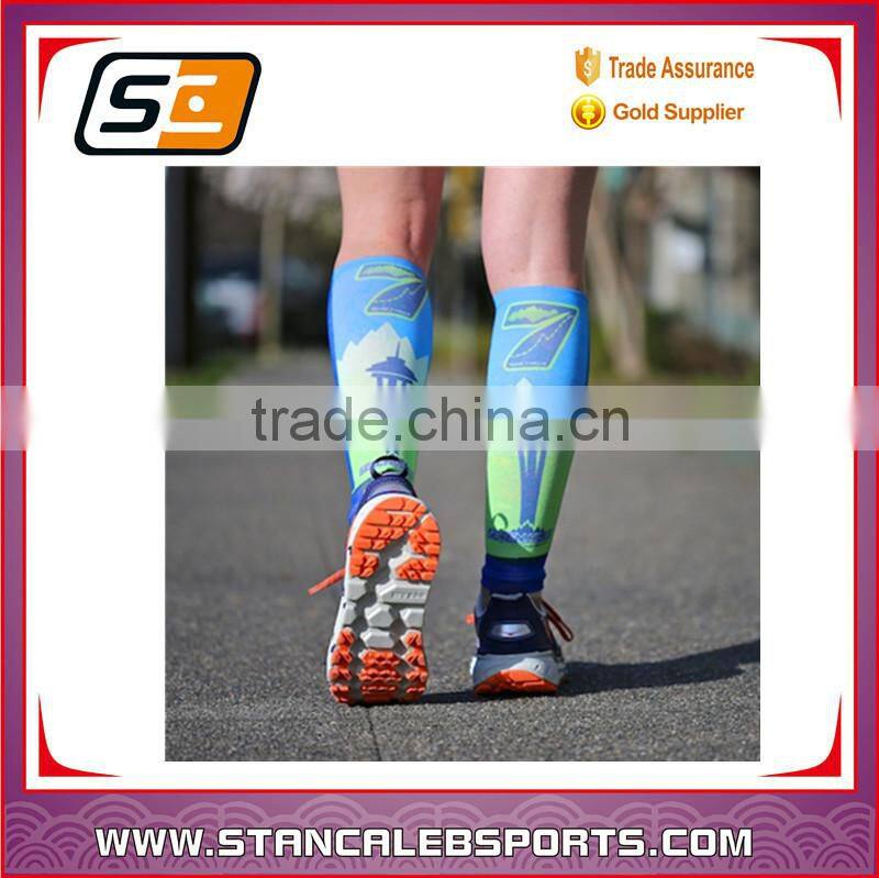 Stan Caleb 80% polyester and 20% spandex custom cycling Leg warmer