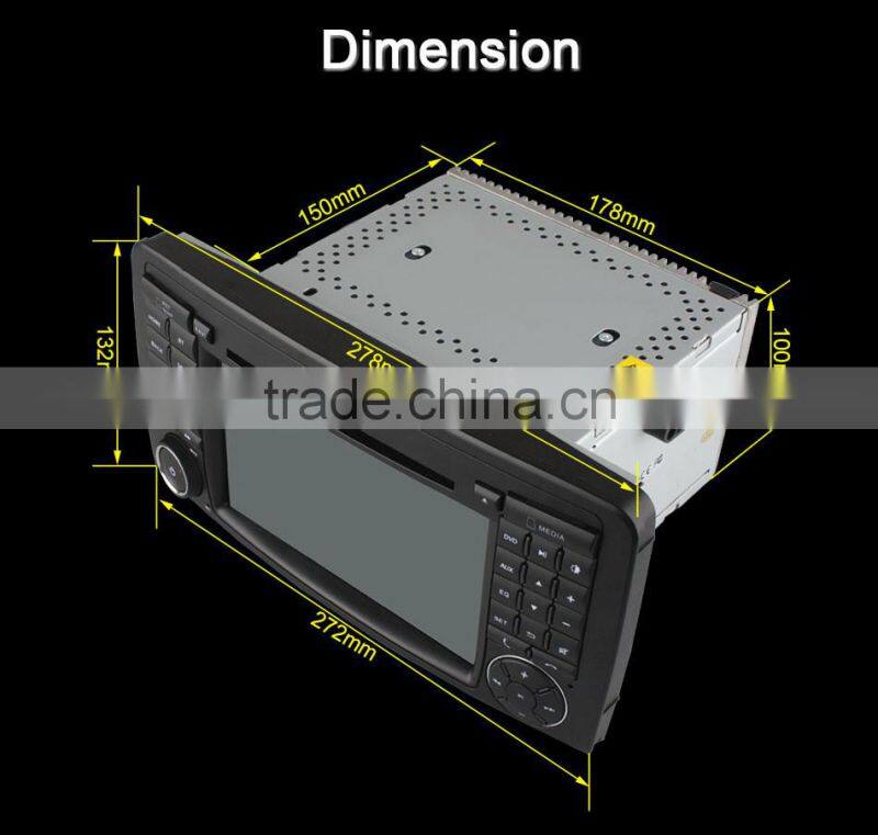 Ownice C300 quad core dvd multimedia For Mercedes Benz R Class R350 support Bluetooth stereo steering wheel control