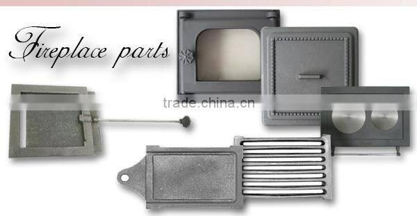 FIREWAY 1.7kg cast iron fireplace ash box door