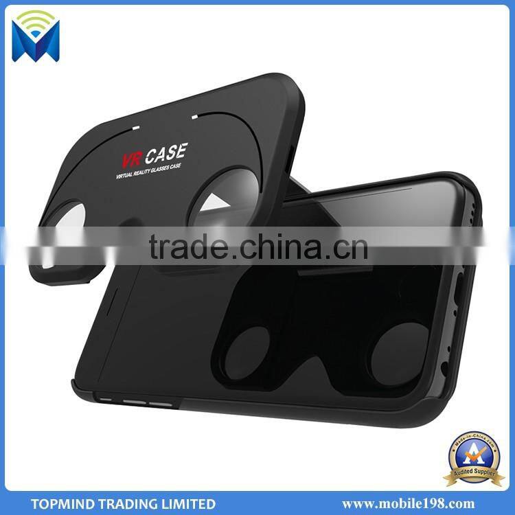 2016 Trending 2 in 1 Folding VR Case VR 3D Glasses for xnxx movies