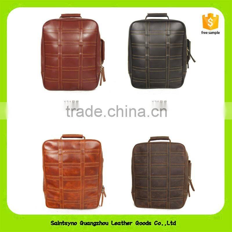 Wholesale Vintage Leather backpack, Durable Leather Travel Backpack 16862
