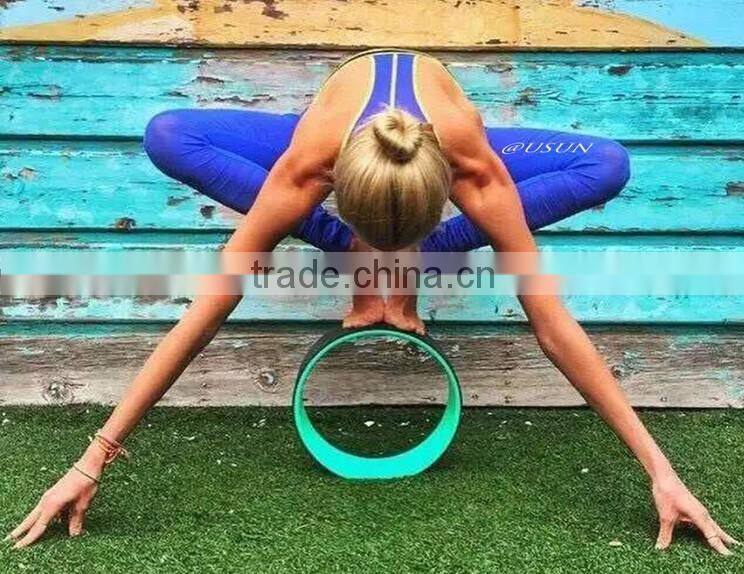Yoga balance wheel for fitness exercise