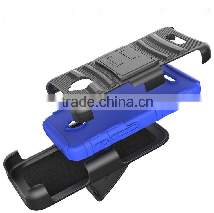 Armor protect toughness Combo Belt Clip Case For Alcatel Dawn Acquire 5027B