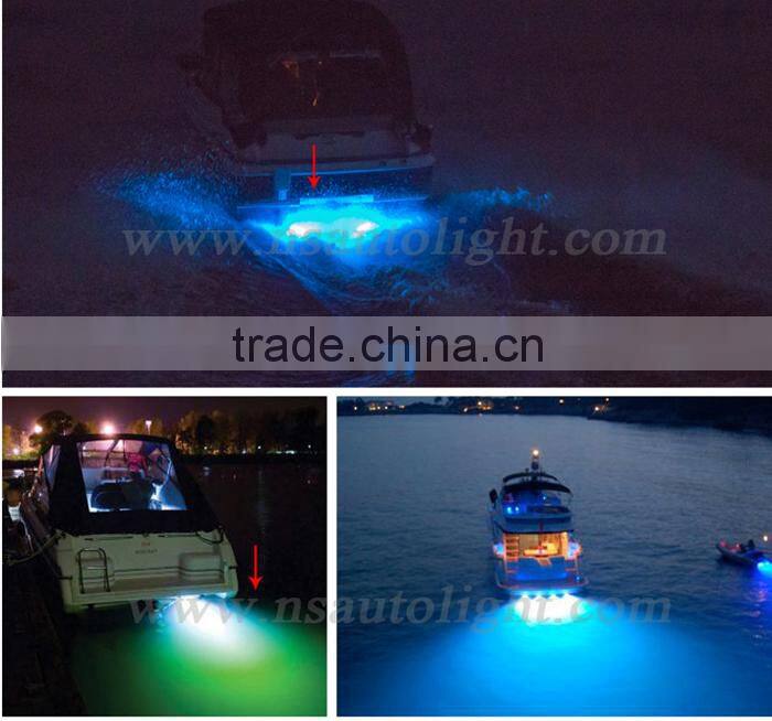 Sea Waterproof Marine Led light 27w led underwater fishing light