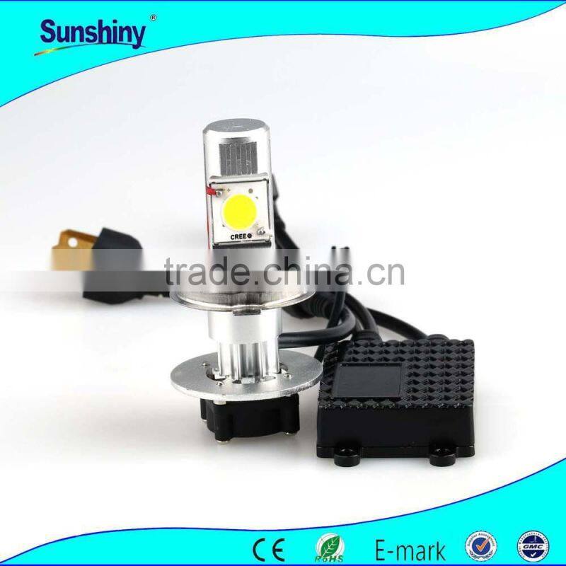 2015 hot selling cre led headlight ,12v 3200lm led headlight bulb h4 for motorcycles