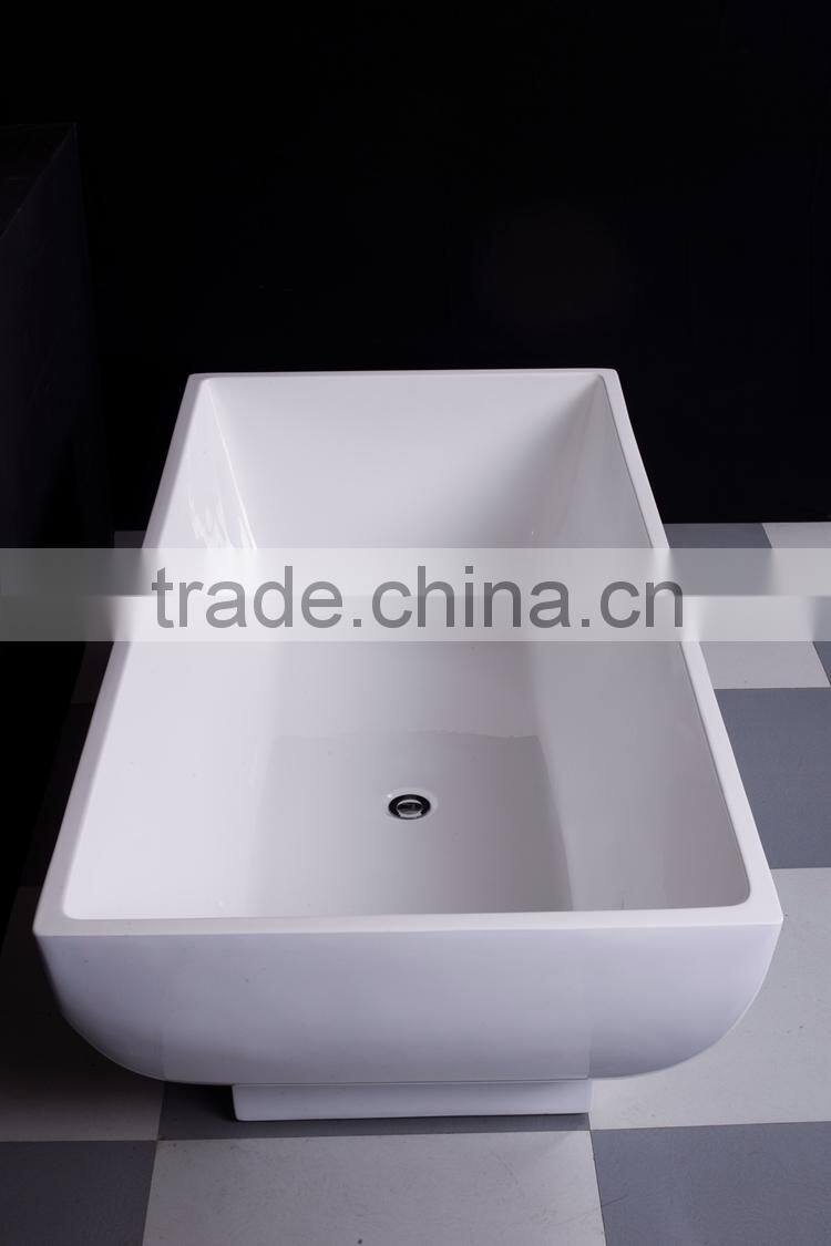 TB-B804 Hot selling oval shaped natural freestanding bathtub for dubai