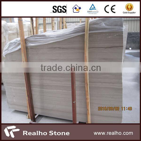 Good price Athens wooden marble slabs