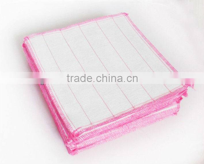 Gauze rags, cleaning rags, washing rags.