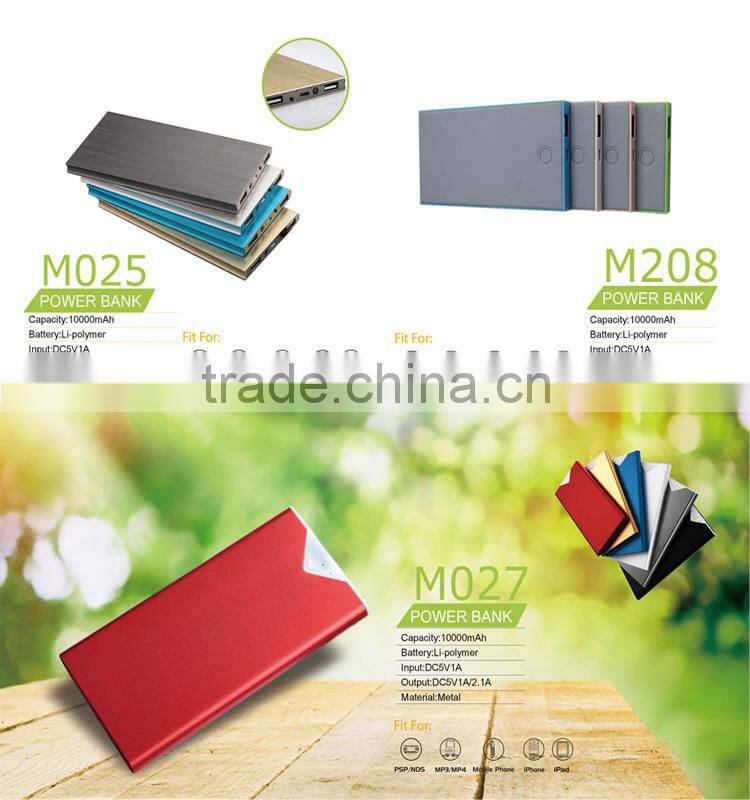 Slim mobile power pack 5600mah mobile power pack metal mobile power pack for Iphone 5 Iphone 6 Samsung smart phones