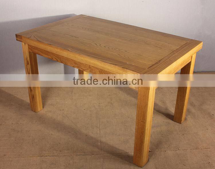 Hot sale high quality oak wood with MDF dining table