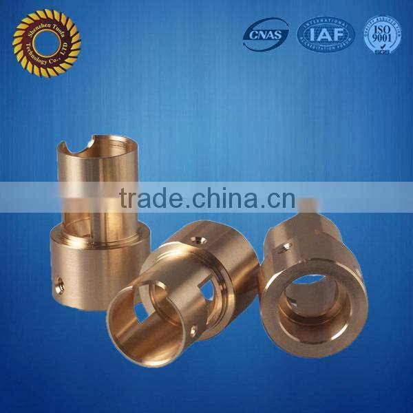 CNC precision hardware parts machining of copper