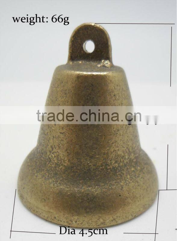 2" brass small bells for decoration A8-001 with polished surface finish(A522) .