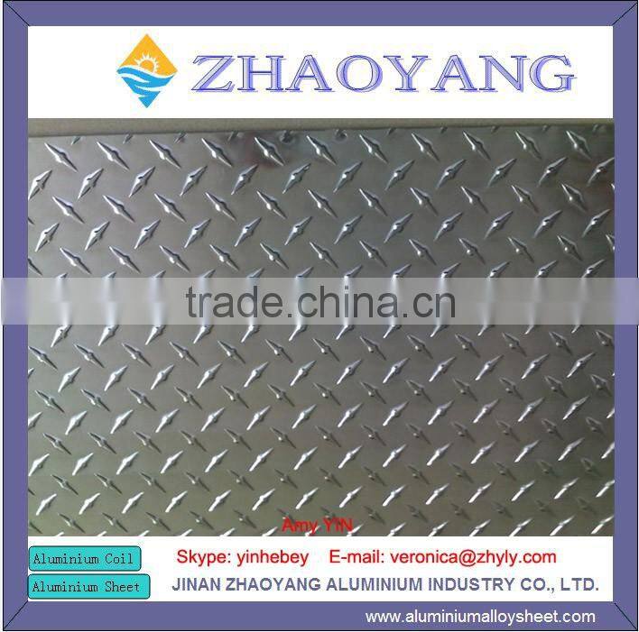 AA1050 0.2mm~10.0mm aluminum embossed plate