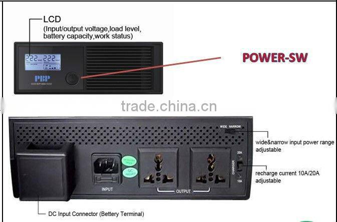 MUST Solar-Computers ups inverter with Battery Connect Cable 1kva