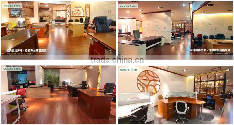 Comfortable Metal Base Swivel Office Chair Leather Office Chair (HX-986B)