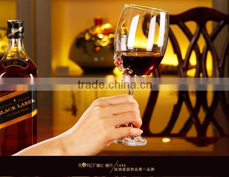 RORO red wine glass craft goblet pewter craft home /household decoration world brand