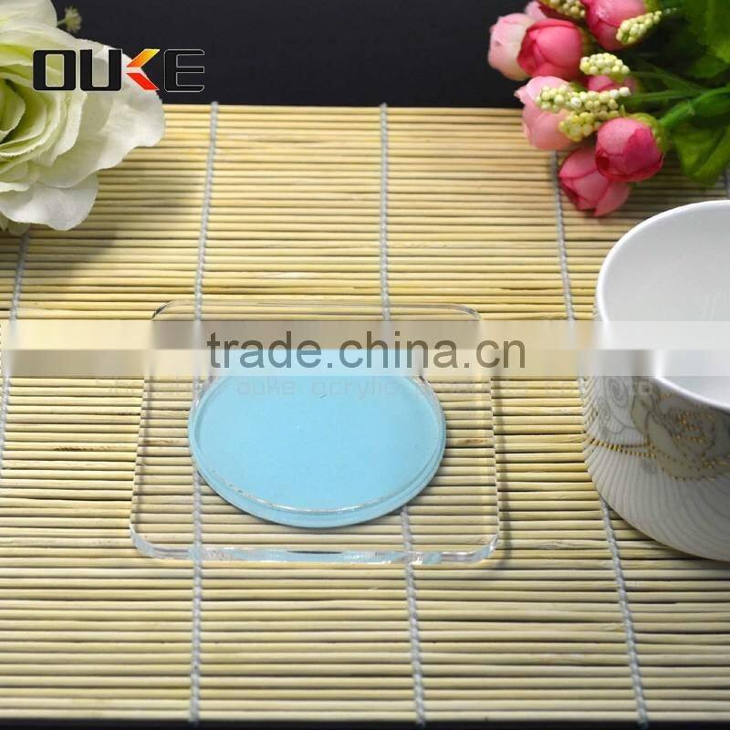 fashion style hot sale acrylic coaster