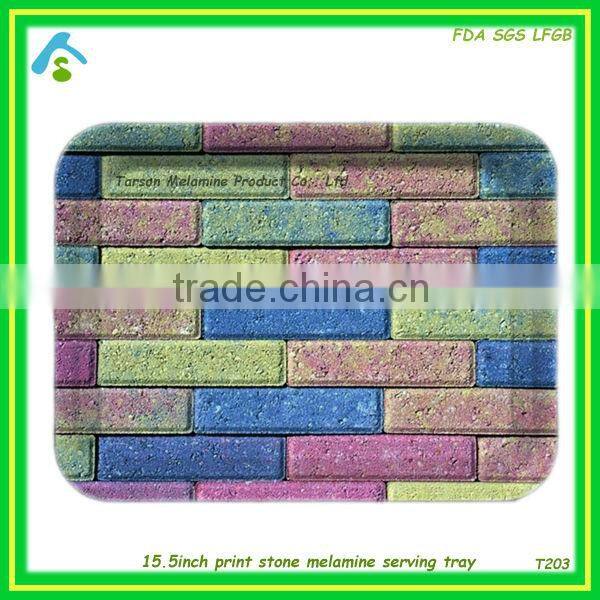 melamine serving trays