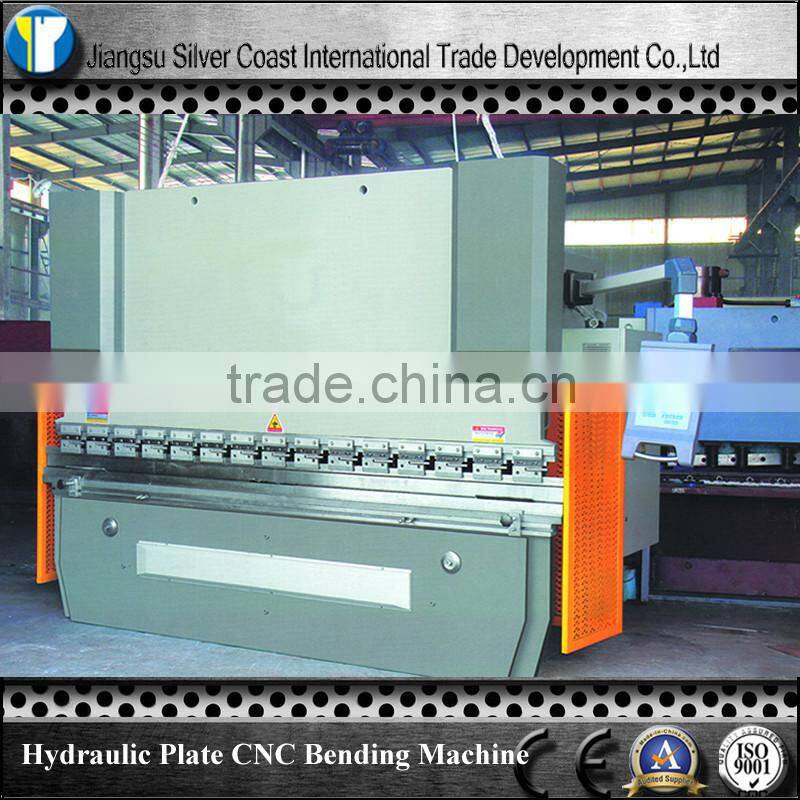 ISO and CE Certificated Hydraulic Plate CNC Bending Machine