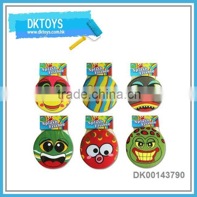 Hot Sale New Item Water Play Cartoon Splash Frisbee Sports Item Outdoor Fun Kids Toys