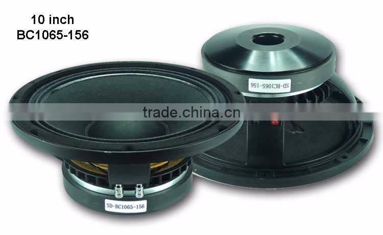 10 inch woofer speaker price 8 ohm speaker with speaker voice coil china woofer price BC speakers