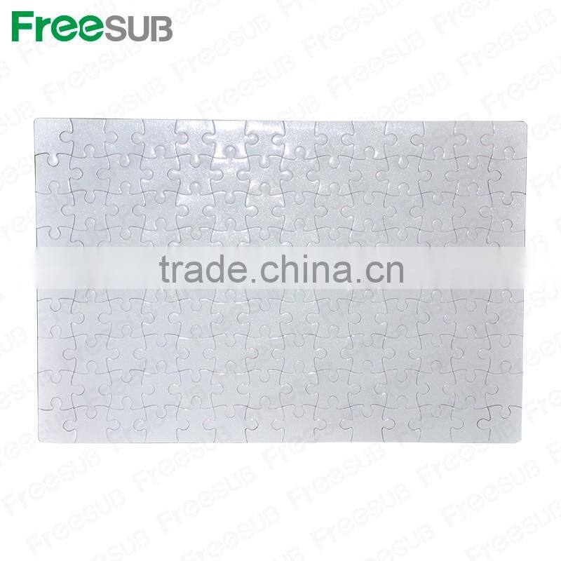 Wholesale 126pcs custom sublimation blank puzzle made in China