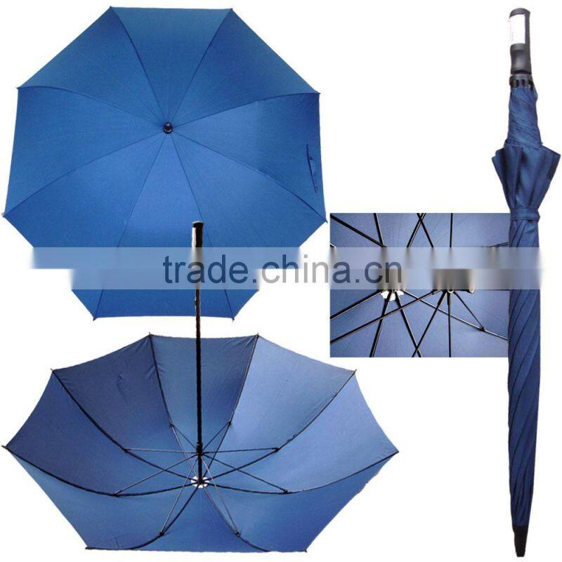 pink combination straight bow print automatic golf umbrella