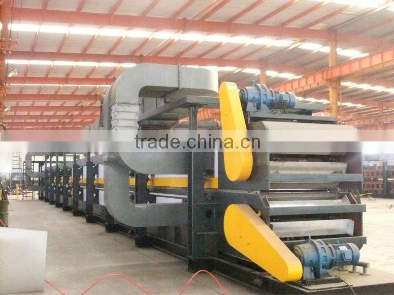 polyurethane foam board production line