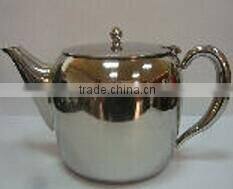 stainless steel gold plantin arabic tea pot