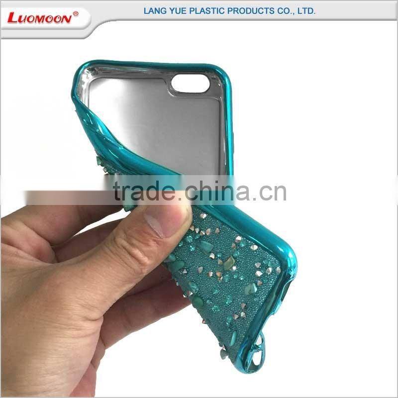 wholesale hot selling electroplating mobile phone cover for iphone 4 5 6 7 S C Se plus