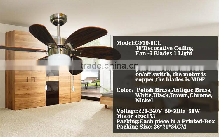 2015 News-Style Cube Aluminium Color Crown Fan