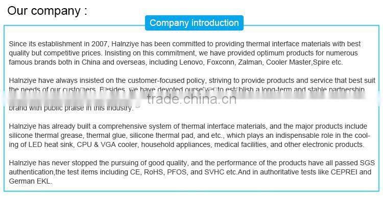 HY810 High Conductive grey Thermal Grease paste compound for CPU cooler