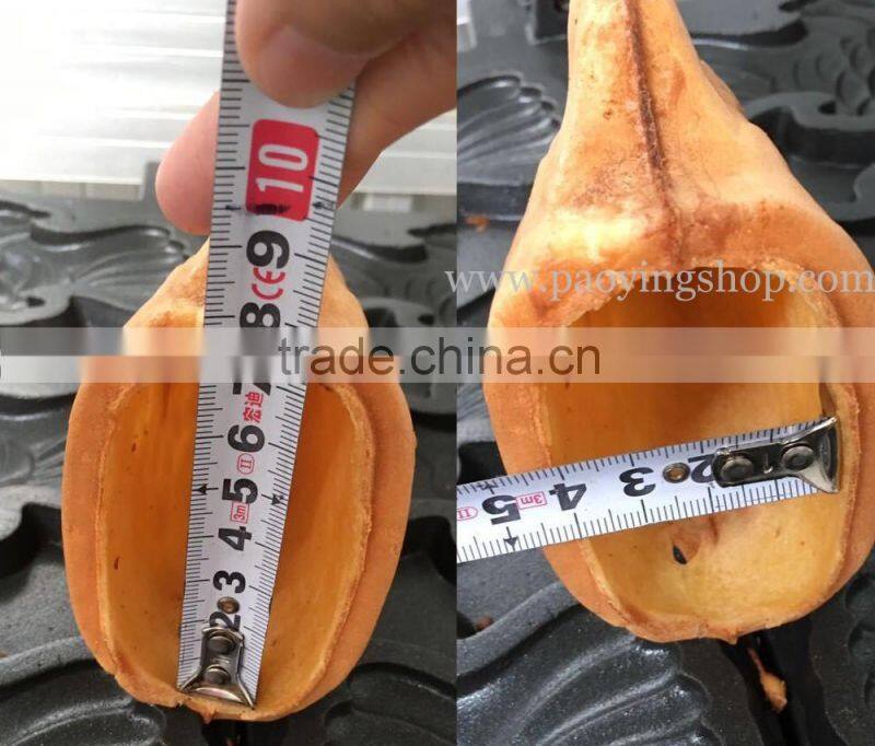 (3 in 1) 6pcs Fish Waffle Commercial Use Non-stick LPG Gas Icecream Taiyaki Baker + Batter Dispenser + Stuffing Scoop