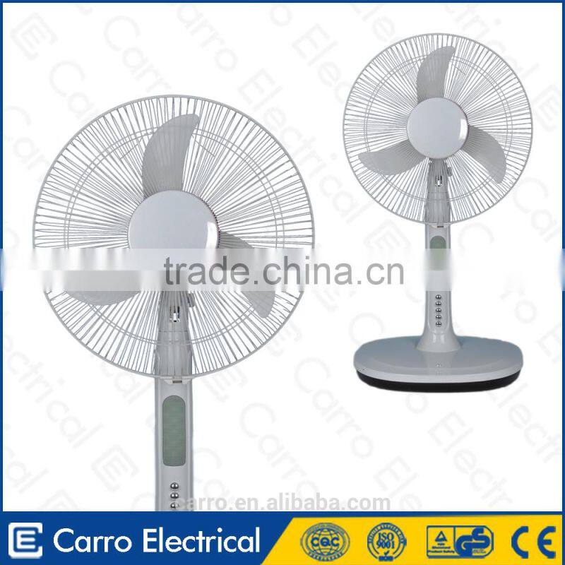 Carro Electrical 16inch 12v 15w dc table led fan