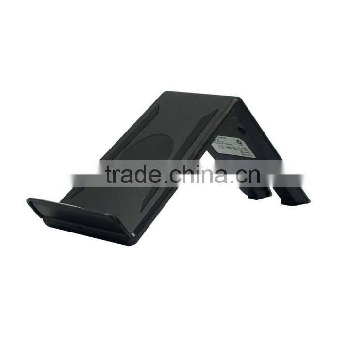 Latest Version Qi Three Coils Wireless Charging Pad Cell Phone Charge Dock Cradles with 5V 1A DC Power Supply for mobile phone
